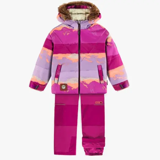 Two-Piece Fuchsia Pink And Lilac Snow...