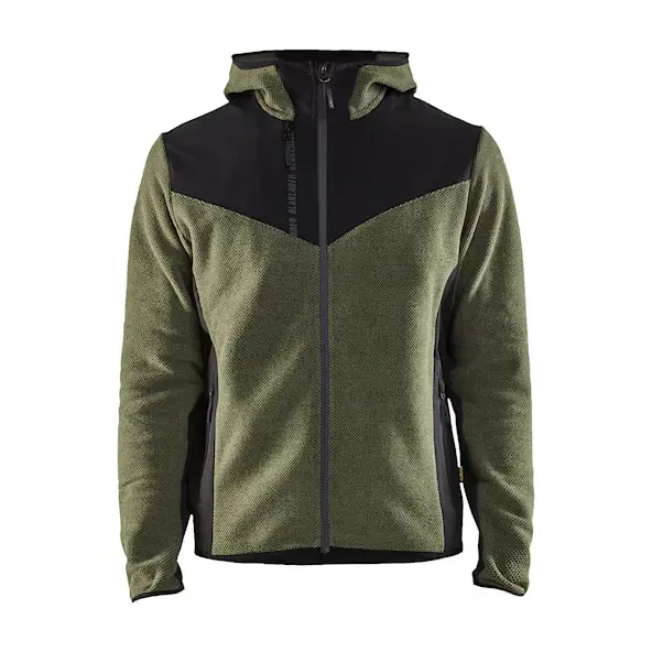 How to wear a men's knitted wool jacket for a stylish look?