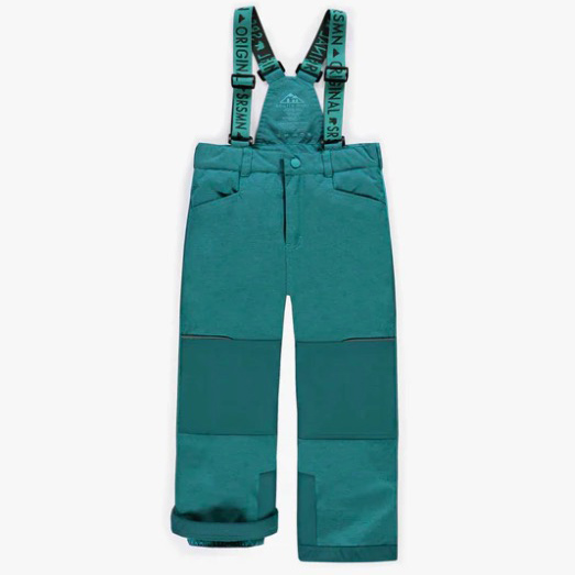 Snowsuit 3 In 1 Copper-Brown And Teal, Child