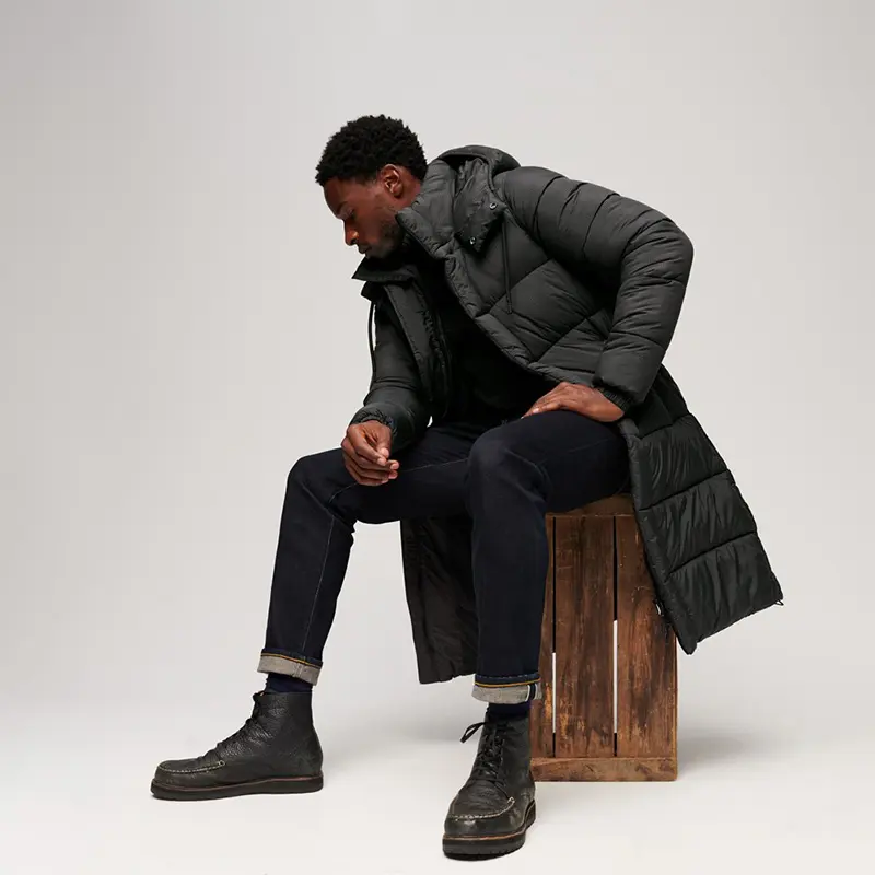 Ripstop Longline Puffer Jacket