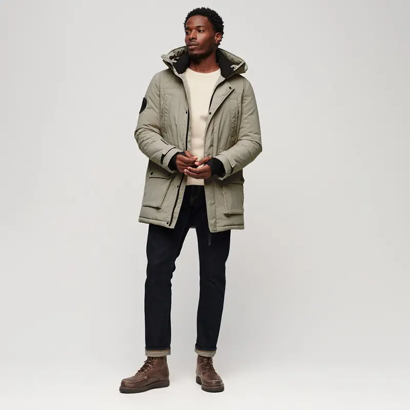 Sport Style City Padded Parka Jacket