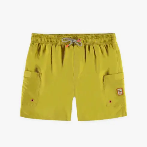 Light Green Swim Short With Pockets I...